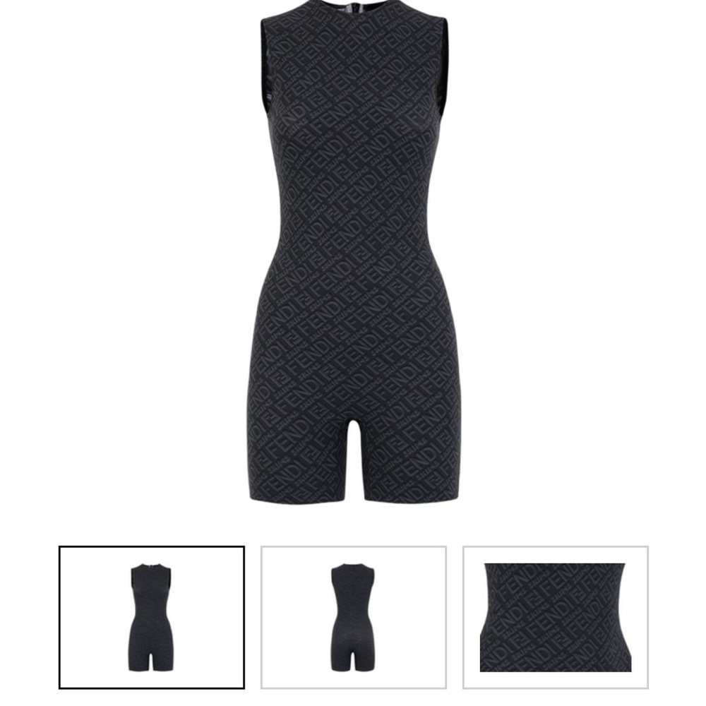 Skims x fendi short jumpsuit